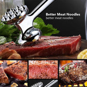 Meat Hammer Kitchen Tenderizing Beating Tool Double Sided Loose Meat Hammer V528-MEAT-HAMMER-670388