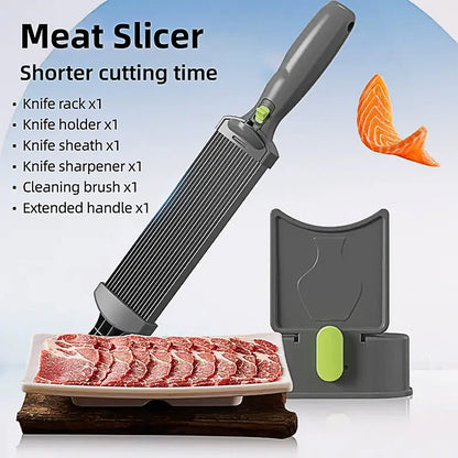 Meat Slicer Cutter Multifunctional Fresh Meat Cutting Tool for Household Kitchen V528-MEAT-SLICING-ARTIFACT-648984