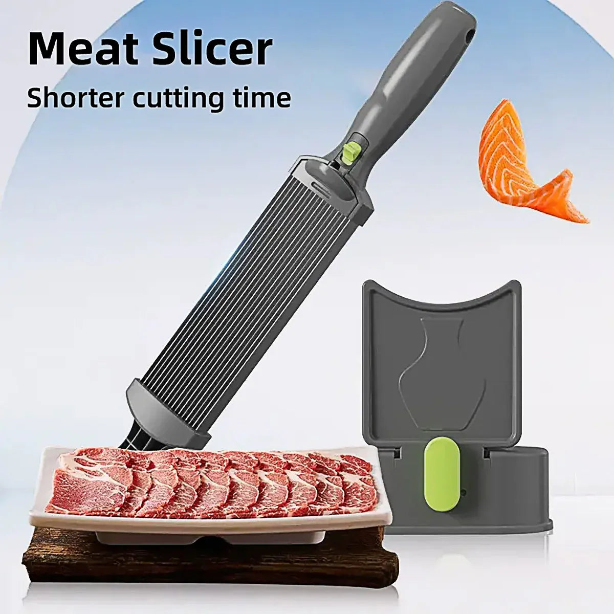 Meat Slicer Cutter Multifunctional Fresh Meat Cutting Tool for Household Kitchen V528-MEAT-SLICING-ARTIFACT-648984