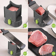Meat Slicer Cutter Multifunctional Fresh Meat Cutting Tool for Household Kitchen V528-MEAT-SLICING-ARTIFACT-648984