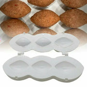 Meatball Maker Manual Meatloaf Mold Kibbeh Maker Press Minced Processor Tool - 9 Holes Clear V528-MEATLOAFMOLD-9HOLESCLEAR-16896
