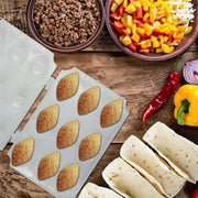 Meatball Maker Manual Meatloaf Mold Kibbeh Maker Press Minced Processor Tool - 9 Holes Clear V528-MEATLOAFMOLD-9HOLESCLEAR-16896