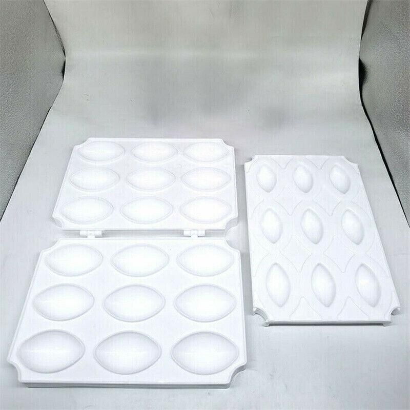 Meatball Maker Manual Meatloaf Mold Kibbeh Maker Press Minced Processor Tool - 9 Holes Clear V528-MEATLOAFMOLD-9HOLESCLEAR-16896