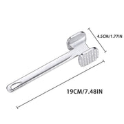 Aluminium Meat Tenderizer Hammer Tool for Steak Chicken Beef 19x4.5cm V528-MEATMALLET-798513