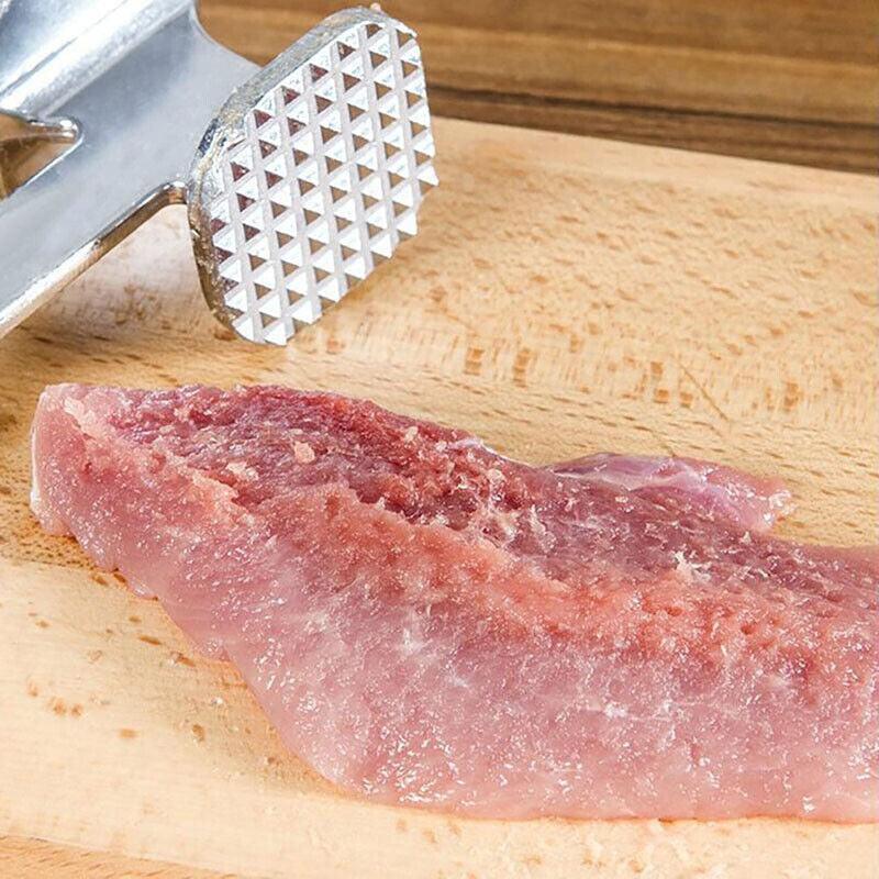 Aluminium Meat Tenderizer Hammer Tool for Steak Chicken Beef 19x4.5cm V528-MEATMALLET-798513
