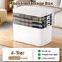 4 Layer Medicine Box Portable Medical Storage Family First Aid Emergency Box V528-MEDICINE-CHEST-4-574565