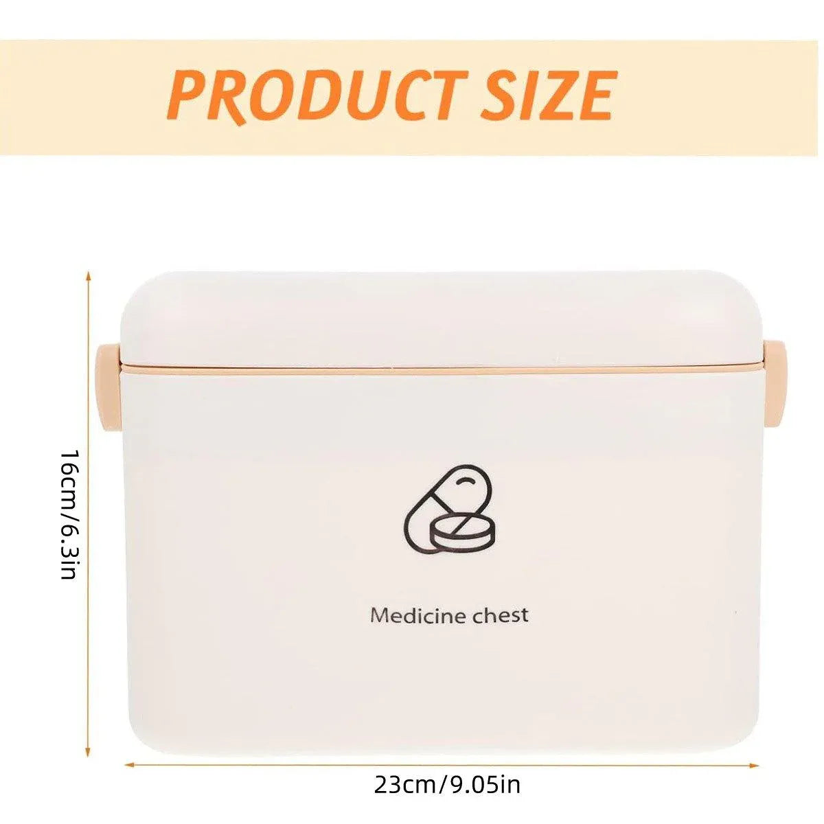 Medicine Cabinet Household Organizer Storage Emergency First Aid Kit Organizer V528-MEDICINE-KIT-126579