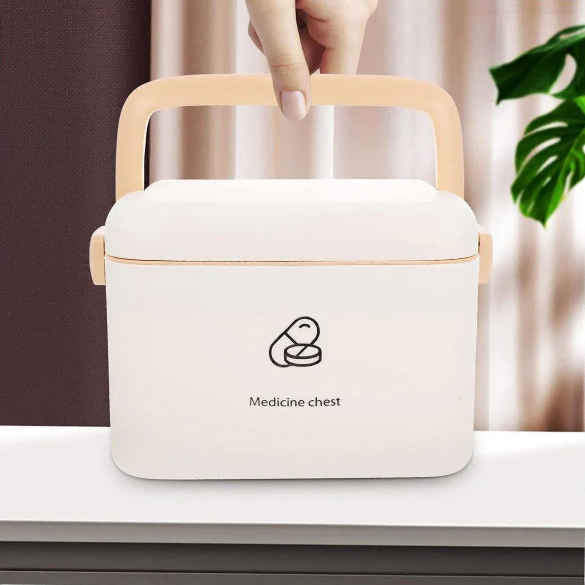 Medicine Cabinet Household Organizer Storage Emergency First Aid Kit Organizer V528-MEDICINE-KIT-126579
