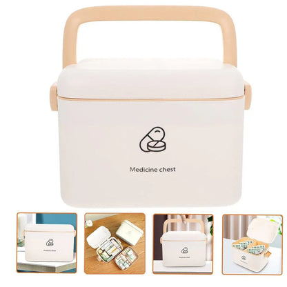 Medicine Cabinet Household Organizer Storage Emergency First Aid Kit Organizer V528-MEDICINE-KIT-126579