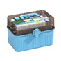 Large Capacity Medicine Cabinet Multi Layer Storage Box for Household First Aid - Blue V528-MEDICINE-KIT-BLUE-253885