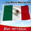 Large Mexico Mexican Flag Heavy Duty Outdoor Mx 90X150Cm - 3X5Ft V528-MEICANFLAG-500506