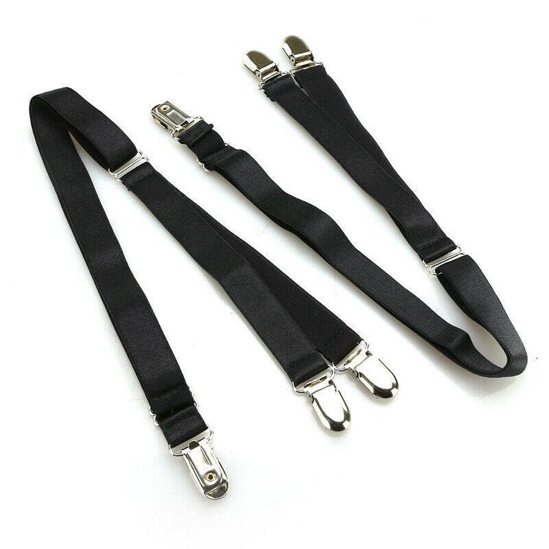 1 Pair Y-Style Shirt Stays Garters Uniform Suit Sock Hold for Men V528-MENGARTER-2PCS-308130