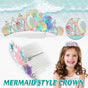 Mermaid Plug Comb Headband Princess Crown Hair Accessories for Girls and Women V528-MERMAID-COMB-051-2-836080