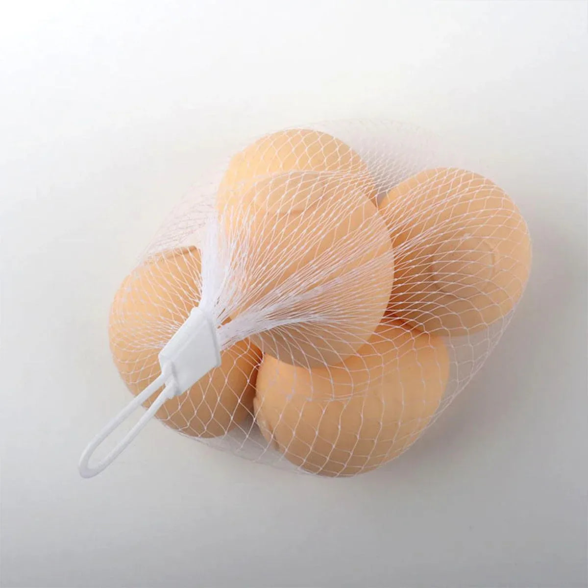 100pcs Nylon Mesh Bag Egg Storage Close Eye Plastic Mesh for Fruits Vegetables - 30cm