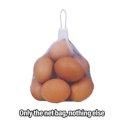 100pcs Nylon Mesh Bag Egg Storage Close Eye Plastic Mesh for Fruits Vegetables - 30cm V528-MESH-BAG-100PCS-30CM-474755
