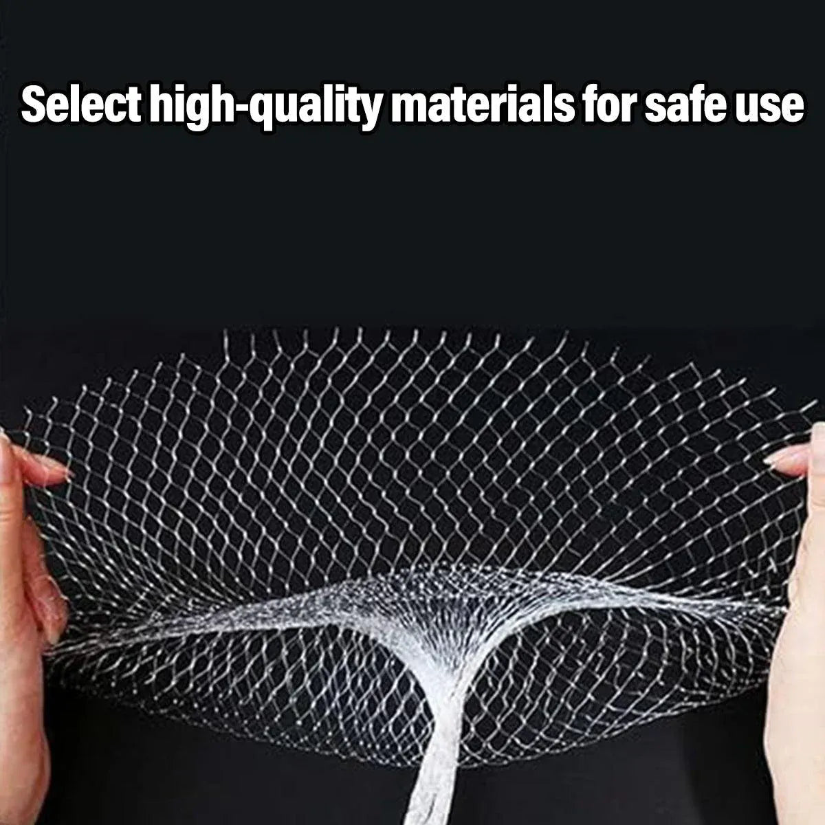 100pcs Nylon Mesh Bag Egg Storage Close Eye Plastic Mesh for Fruits Vegetables - 35cm V528-MESH-BAG-100PCS-35CM-462779