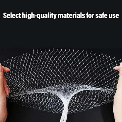 100pcs Nylon Mesh Bag Egg Storage Close Eye Plastic Mesh for Fruits Vegetables - 35cm V528-MESH-BAG-100PCS-35CM-462779