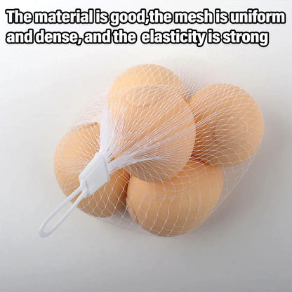 100pcs Nylon Mesh Bag Egg Storage Close Eye Plastic Mesh for Fruits Vegetables - 40cm V528-MESH-BAG-100PCS-40CM-546469