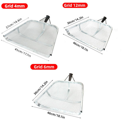 Stainless Steel Soil Sifter Drain Shovel Gardening Mesh Screen Filter Durable - 60MM V528-MESH-SCREEN-60MM-748437