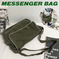 Green Messenger Shoulder Bag for Men Women Casual Work Travel and Daily Use V528-MESSENGER-BAG-GREEN-549502