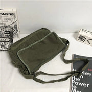 Green Messenger Shoulder Bag for Men Women Casual Work Travel and Daily Use V528-MESSENGER-BAG-GREEN-549502