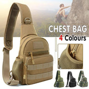 Man Shoulder Backpack Chest Bag Small Sling Cross Body Satchel Bag Outdoor - Camouflage V528-MESSENGERBAG-CAMOUFLAGE-13123