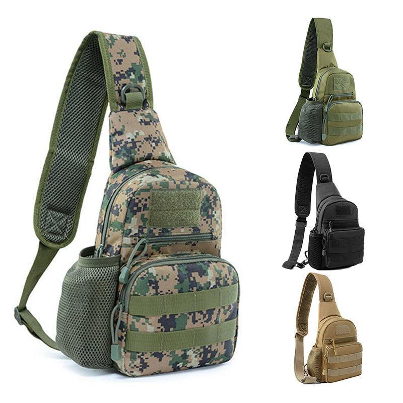 Man Shoulder Backpack Chest Bag Small Sling Cross Body Satchel Bag Outdoor - Camouflage V528-MESSENGERBAG-CAMOUFLAGE-13123