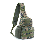 Man Shoulder Backpack Chest Bag Small Sling Cross Body Satchel Bag Outdoor - Camouflage V528-MESSENGERBAG-CAMOUFLAGE-13123