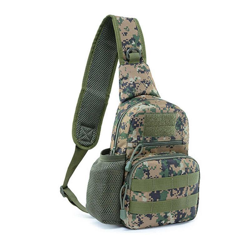 Man Shoulder Backpack Chest Bag Small Sling Cross Body Satchel Bag Outdoor - Camouflage V528-MESSENGERBAG-CAMOUFLAGE-13123