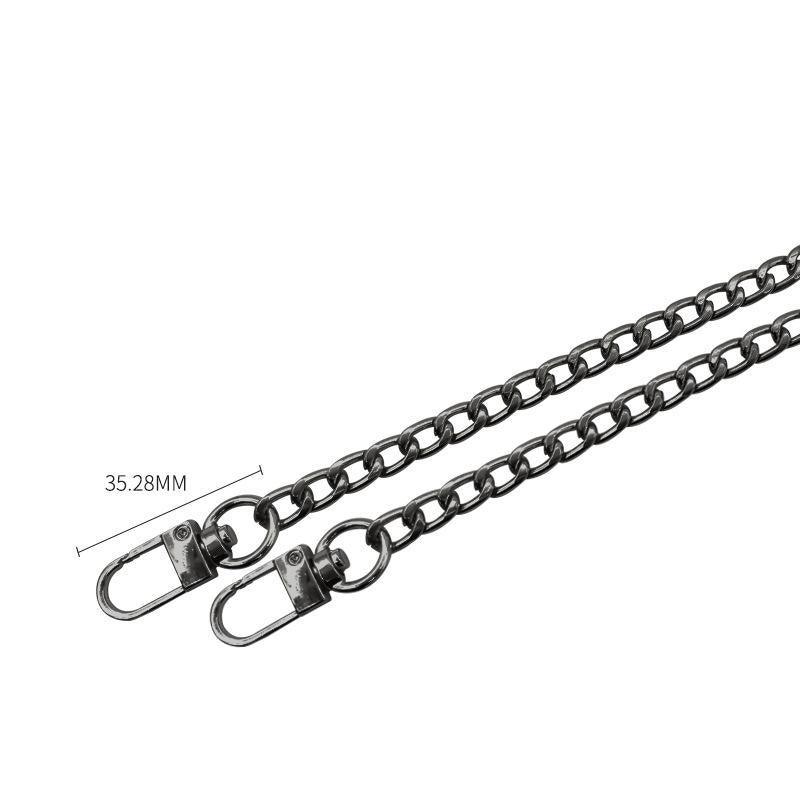 120cm Metal Handbag Shoulder Strap Bag Purse Chain Smooth Replacement Crossbody - Light Gold V528-METALBAGCHAIN-120CM-GOLD-754209