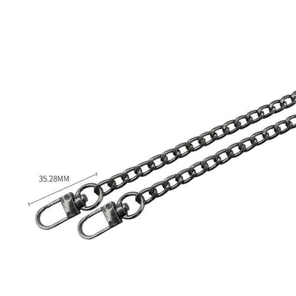 120cm Metal Handbag Shoulder Strap Bag Purse Chain Smooth Replacement Crossbody - Light Gold V528-METALBAGCHAIN-120CM-GOLD-754209
