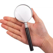 Magnifying Glass 5X Handheld Metal Frame 50mm Loupe V528-METALMAGNIFYINGGLASS-110008