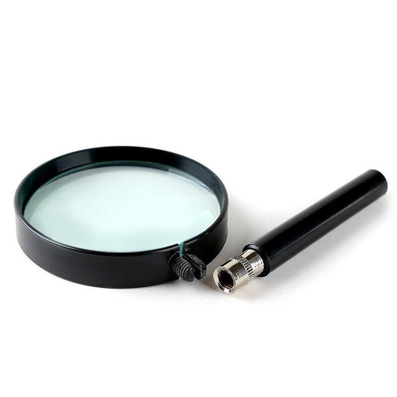 Magnifying Glass 5X Handheld Metal Frame 50mm Loupe V528-METALMAGNIFYINGGLASS-110008