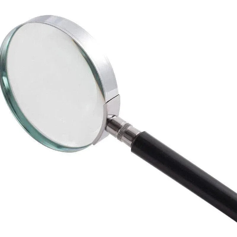 Magnifying Glass 5X Handheld Metal Frame 50mm Loupe V528-METALMAGNIFYINGGLASS-110008