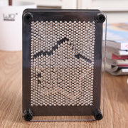 3D Metal Pin Art Board Desk Toys Frame - M V528-METALPINART-M-219097