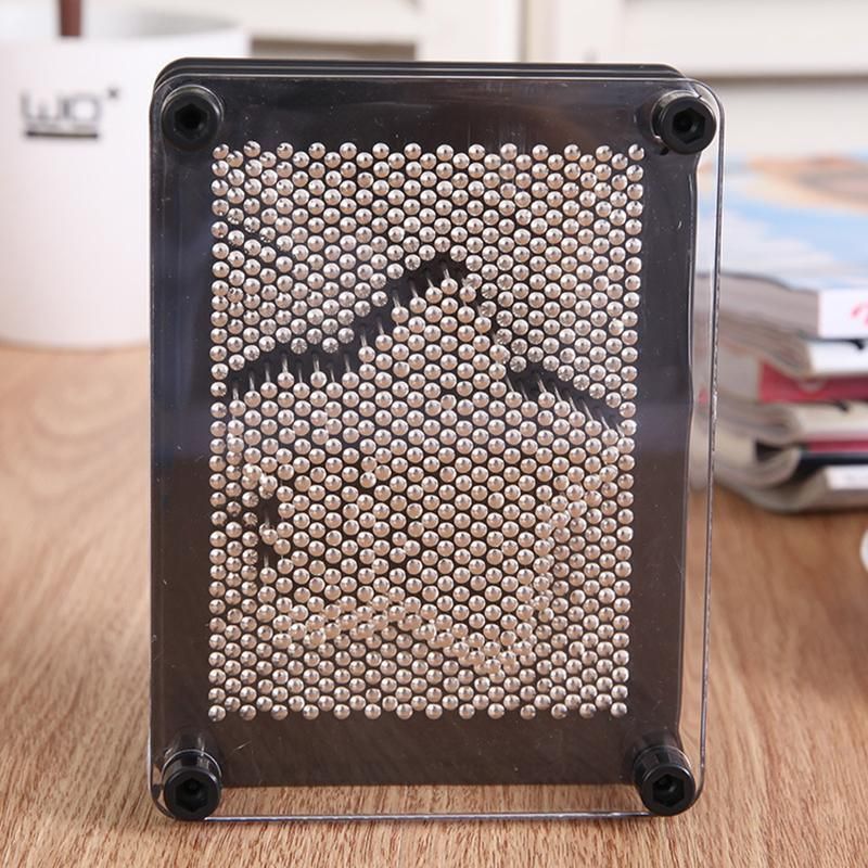 3D Metal Pin Art Board Desk Toys Frame - M V528-METALPINART-M-219097