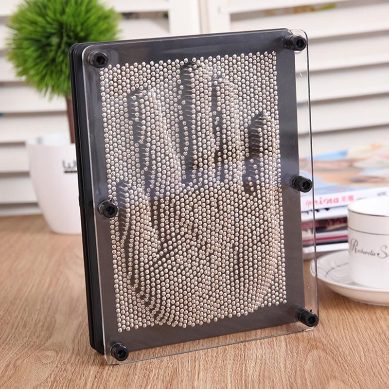 3D Metal Pin Art Board Desk Toys Frame - M V528-METALPINART-M-219097