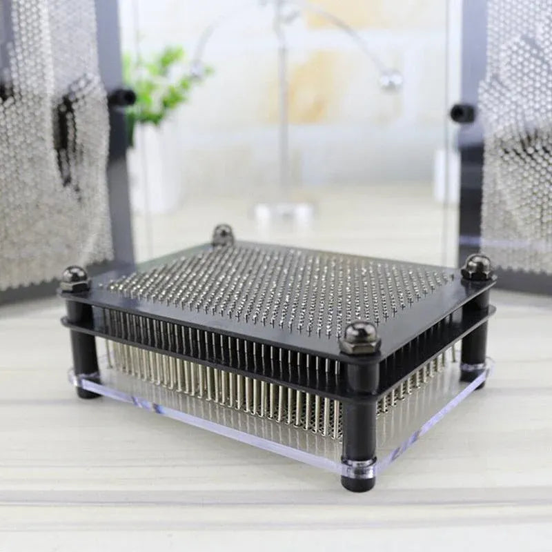 3D Metal Pin Art Board Desk Toys Frame - M V528-METALPINART-M-219097