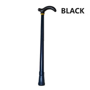 Metal Walking Stick Travel Retractable Cane Pole Compact Adjustable Lightweight - Black V528-METALWALKINGSTICK-BLACK-221164