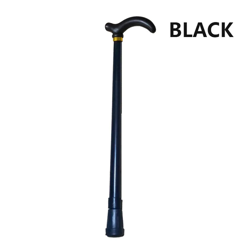 Metal Walking Stick Travel Retractable Cane Pole Compact Adjustable Lightweight - Black V528-METALWALKINGSTICK-BLACK-221164