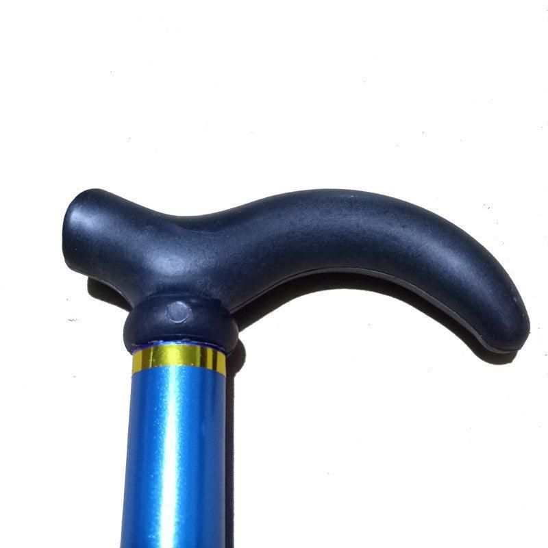 Metal Walking Stick Travel Retractable Cane Pole Compact Adjustable Lightweight - Black V528-METALWALKINGSTICK-BLACK-221164