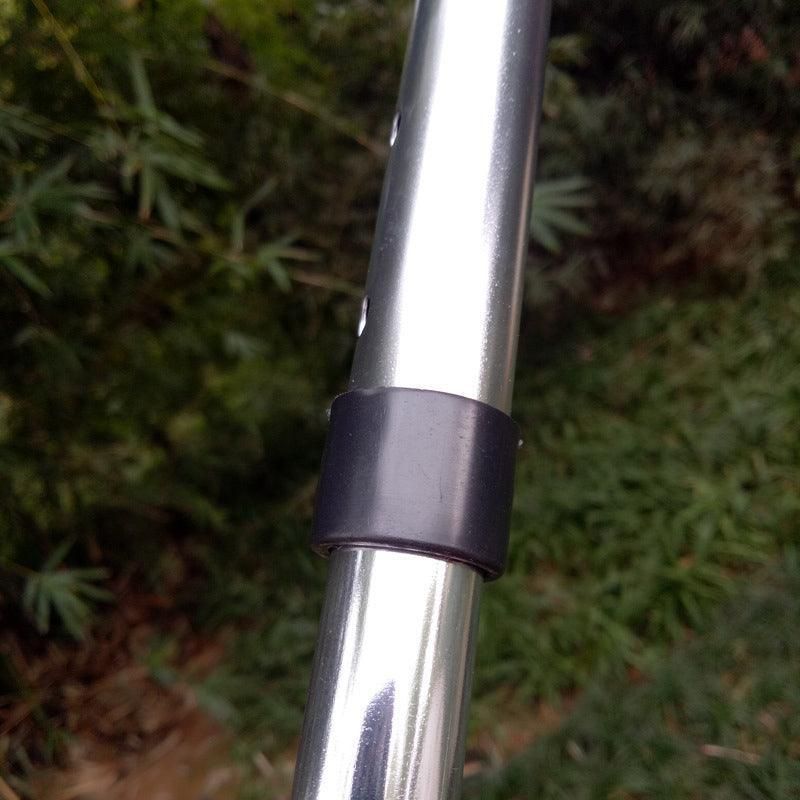 Metal Walking Stick Travel Retractable Cane Pole Compact Adjustable Lightweight - Black V528-METALWALKINGSTICK-BLACK-221164