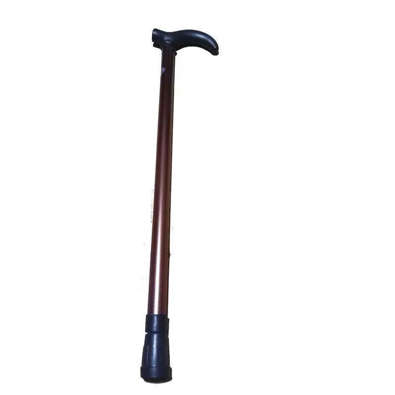 Metal Walking Stick Travel Retractable Cane Pole Compact Adjustable Lightweight - Brown V528-METALWALKINGSTICK-BRONZE-201342