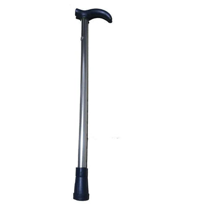 Metal Walking Stick Travel Retractable Cane Pole Compact Adjustable Lightweight - Silver V528-METALWALKINGSTICK-SILVER-927517