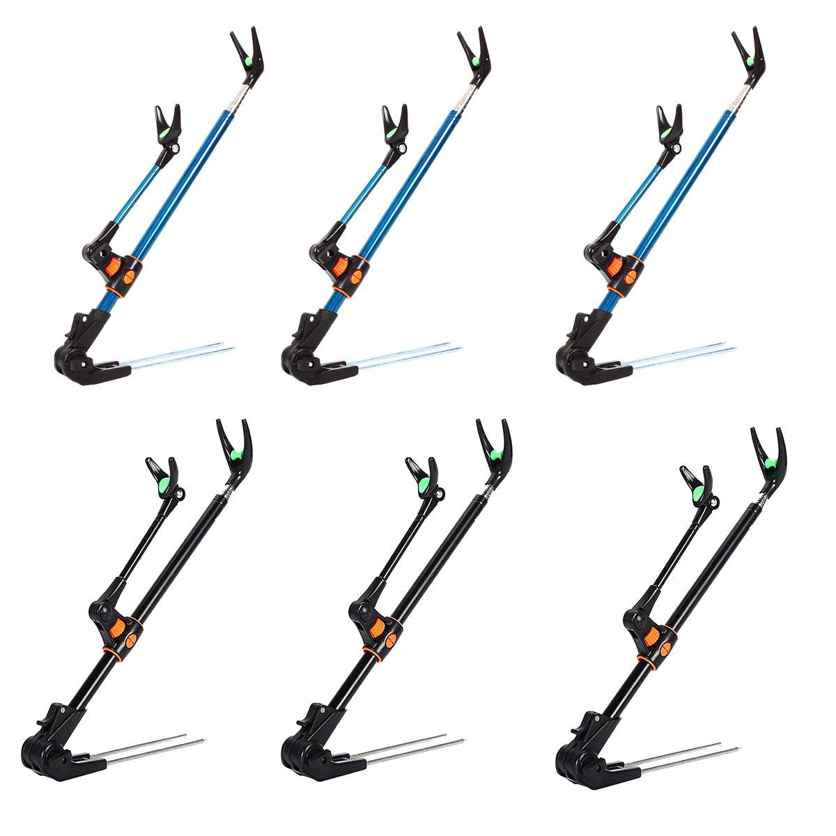 Bracket Fishing Rod Holder Multi Functional Rod Stand for Fishing and Outdoors - Blue-170cm V528-MF-FISH-ROD-HOLDER-BU170CM-311726