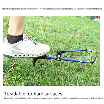 Bracket Fishing Rod Holder Multi Functional Rod Stand for Fishing and Outdoors - Blue-170cm V528-MF-FISH-ROD-HOLDER-BU170CM-311726