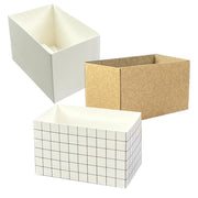 250PCS Sandwich Packaging Box Breakfast Hamburger Wrapping Box S Size - Black White V528-MH00042-HBG-S-250PCS-290997