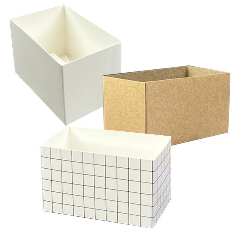 250PCS Sandwich Packaging Box Breakfast Hamburger Wrapping Box S Size - Black White V528-MH00042-HBG-S-250PCS-290997