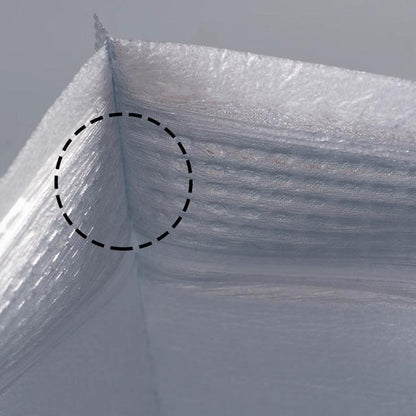 100Pcs Aluminum Foil Insulated Food Storage Bags for Thermal Cooling - 20*30CM-100PCS V528-MH00068-20-30CM-100PCS-501374