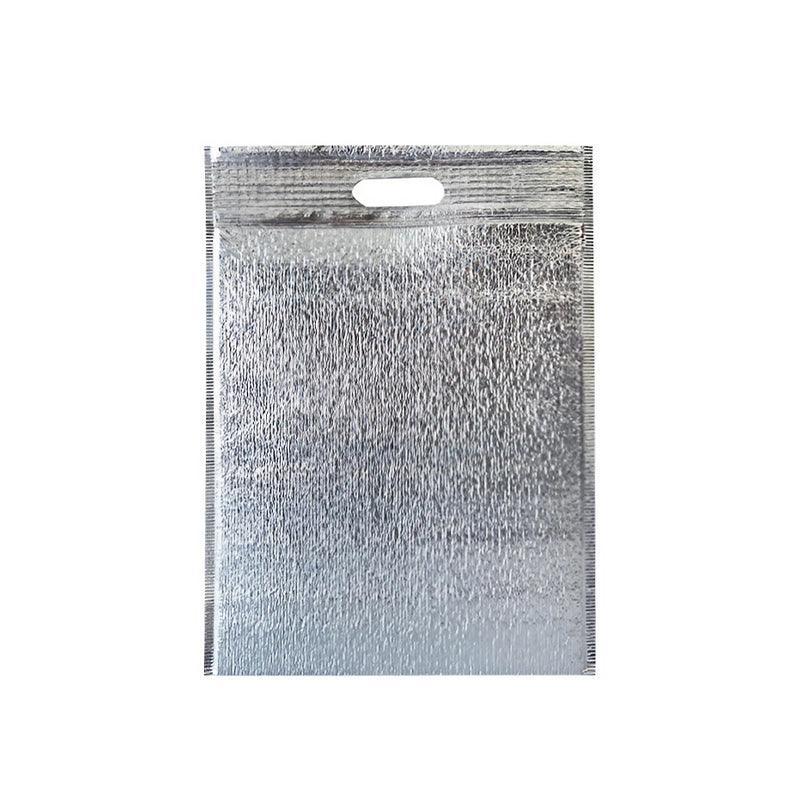 100Pcs Aluminum Foil Insulated Food Storage Bags for Thermal Cooling - 20*30CM-100PCS V528-MH00068-20-30CM-100PCS-501374